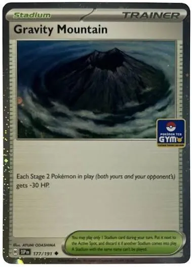 Surging Sparks Gravity Mountain [Asia-Gym] Pokémon card